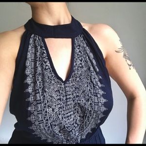 Earthbound boho style summer dress size small